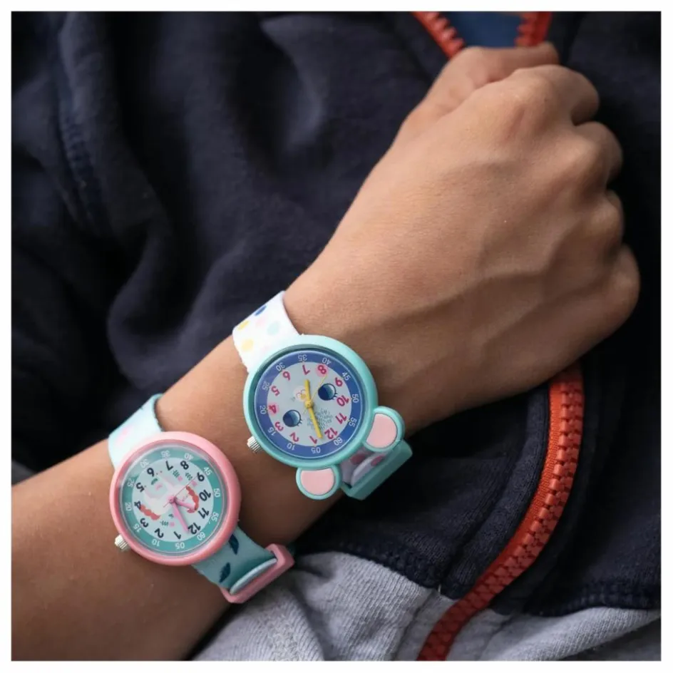 Sale Djeco TICLOCK - Montre Cheval | Bleu azur