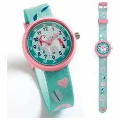 Sale Djeco TICLOCK - Montre Cheval | Bleu azur