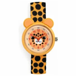 Sale Djeco TICLOCK - Montre Guépard | Orange
