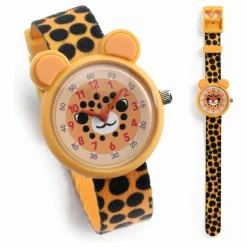Sale Djeco TICLOCK - Montre Guépard | Orange