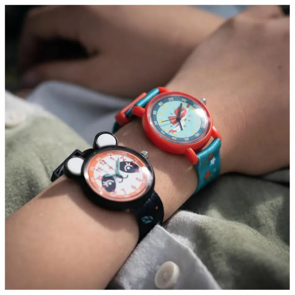 Djeco TICLOCK - Montre Super-héros ||Enfant Bijoux, Montres|Accessoires De Mode