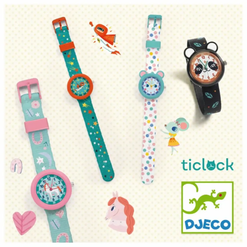 Djeco TICLOCK - Montre Super-héros ||Enfant Bijoux, Montres|Accessoires De Mode