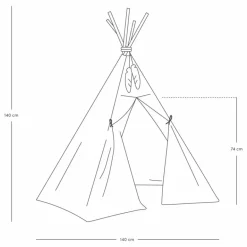 New Tipi Nevada | Tipis, Cabanes