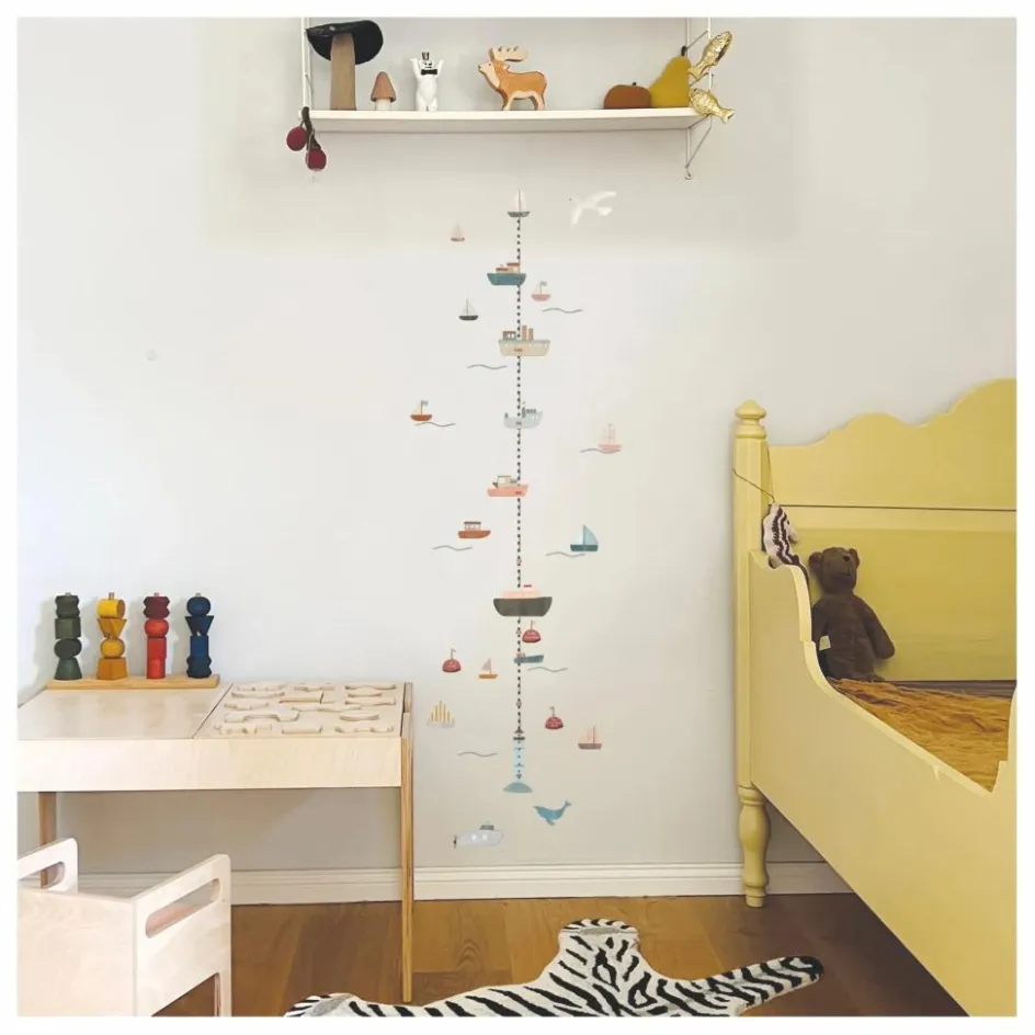 New Toise Bateaux - FR Enfant Décoration Murale|Déco Murale Enfant
