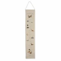 Konges Sløjd Toise Dino en coton bio|Enfant Décoration Murale|Cadeau De Naissance