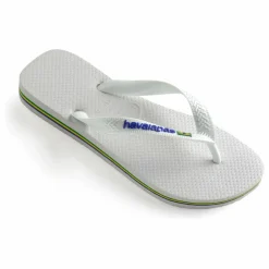 New Havaianas Tongs Brasil Logo | Blanc