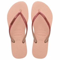 Havaianas Tongs Slim Glitter ||Femme Sandales, Espadrilles|Sandales, Espadrilles