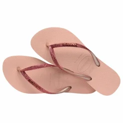 Havaianas Tongs Slim Glitter ||Femme Sandales, Espadrilles|Sandales, Espadrilles