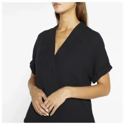 Clearance Xirena Top Avery Gaze de Coton | Noir