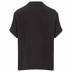 Clearance Xirena Top Avery Gaze de Coton | Noir