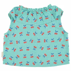 Clearance Piupiuchick Top Cherry | Turquoise