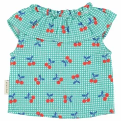 Clearance Piupiuchick Top Cherry | Turquoise