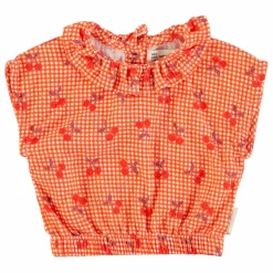 Enfant Piupiuchick Blouses, T-Shirts|Blouses, T-Shirts*Top Cherry Vichy |