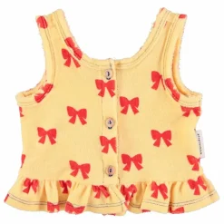Piupiuchick Top Court Nœud Eponge Bio ||Enfant Blouses, T-Shirts|Blouses, T-Shirts
