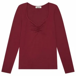 Femme SMALLABLE BASICS Tee-Shirts, Polos*Top Femme Froncé Jersey |