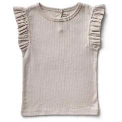 Enfant Soor Ploom Blouses, T-Shirts|Blouses, T-Shirts*Top Frill Pointelle Coton Bio |