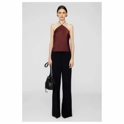 Anine Bing Top Leanne Soie ||Femme Blouses, Chemises
