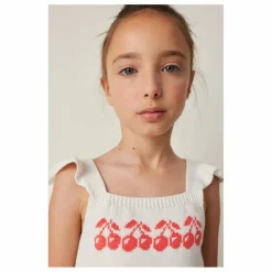 Tocoto Vintage Top Maille Cerises ||Enfant Blouses, T-Shirts|Blouses, T-Shirts