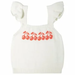 Tocoto Vintage Top Maille Cerises ||Enfant Blouses, T-Shirts|Blouses, T-Shirts