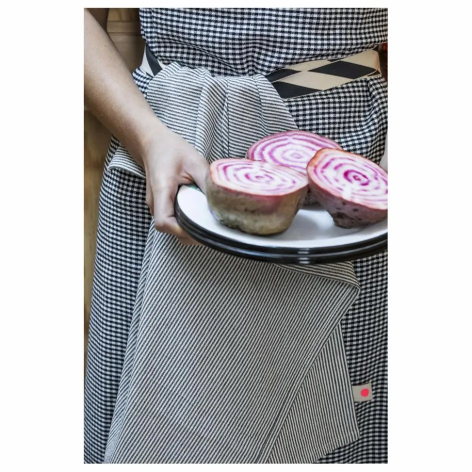 La cerise sur le gâteau Linge De Table|Art De La Table*Torchon à rayures Finette