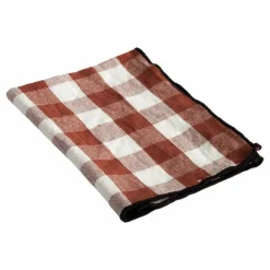 Maison de Vacances Linge De Table|Art De La Table*Torchon Bourdon noir toile mimi 48x75 cm |
