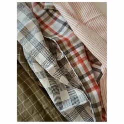 Outlet Haps Nordic Torchon en lin | Vert olive