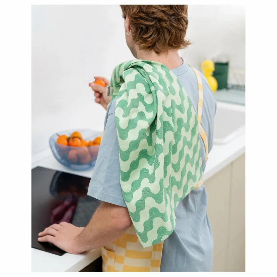 Tarta Gelatina Torchon Kale Crush || Linge De Table|Art De La Table
