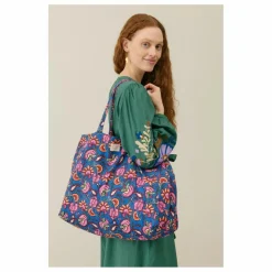 Clearance Louise Misha Tote Bag Beverly Coton Bio - Collection Femme | Bleu foncé