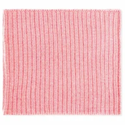 Clearance Bompard Tour de Cou Côtes 12 fils Cachemire | Rose bonbon