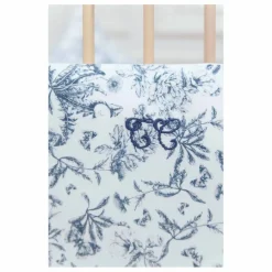 Tartine et Chocolat Tour de lit Toile de Jouy | Bleu marine