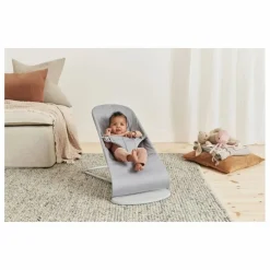 BabyBjörn Transat Bliss en coton matelassé Pétale || Transats|Puériculture