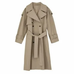Femme Skall Studio Manteaux, Parkas*Trench Mahsa Coton Bio |