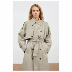 Femme Skall Studio Manteaux, Parkas*Trench Mahsa Coton Bio |