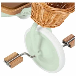 Best Banwood Tricycle en métal et bois | Vert Menthe
