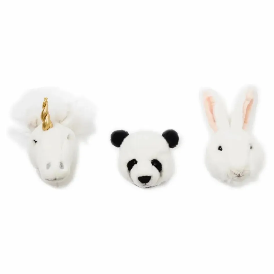 Enfant Wild & Soft Décoration Murale|Déco Murale Enfant*Trophées Lovely - Set de 3