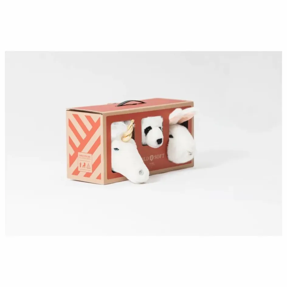 Enfant Wild & Soft Décoration Murale|Déco Murale Enfant*Trophées Lovely - Set de 3