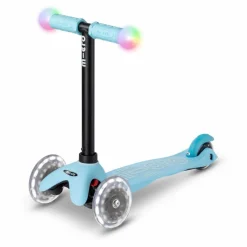 Clearance Micro Trottinette Mini 3en1 Revolution Deluxe Magic LED | Bleu
