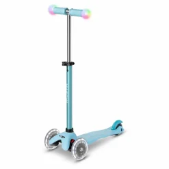 Clearance Micro Trottinette Mini 3en1 Revolution Deluxe Magic LED | Bleu