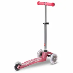 Micro Trottinette Mini Deluxe Glitter LED || Skates, Trottinettes