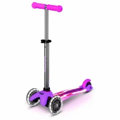 Micro Skates, Trottinettes*Trottinette Mini Deluxe Glow LED |