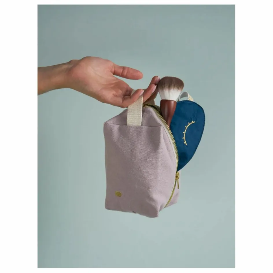 Sale Trousse de toilette Cube Iona | Lilas Femme Accessoires