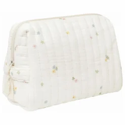 Soft Spot Trousse de toilette Daisies en coton bio ||Enfant/Femme Trousses De Toilette|Soins Bébé Et La Beauté