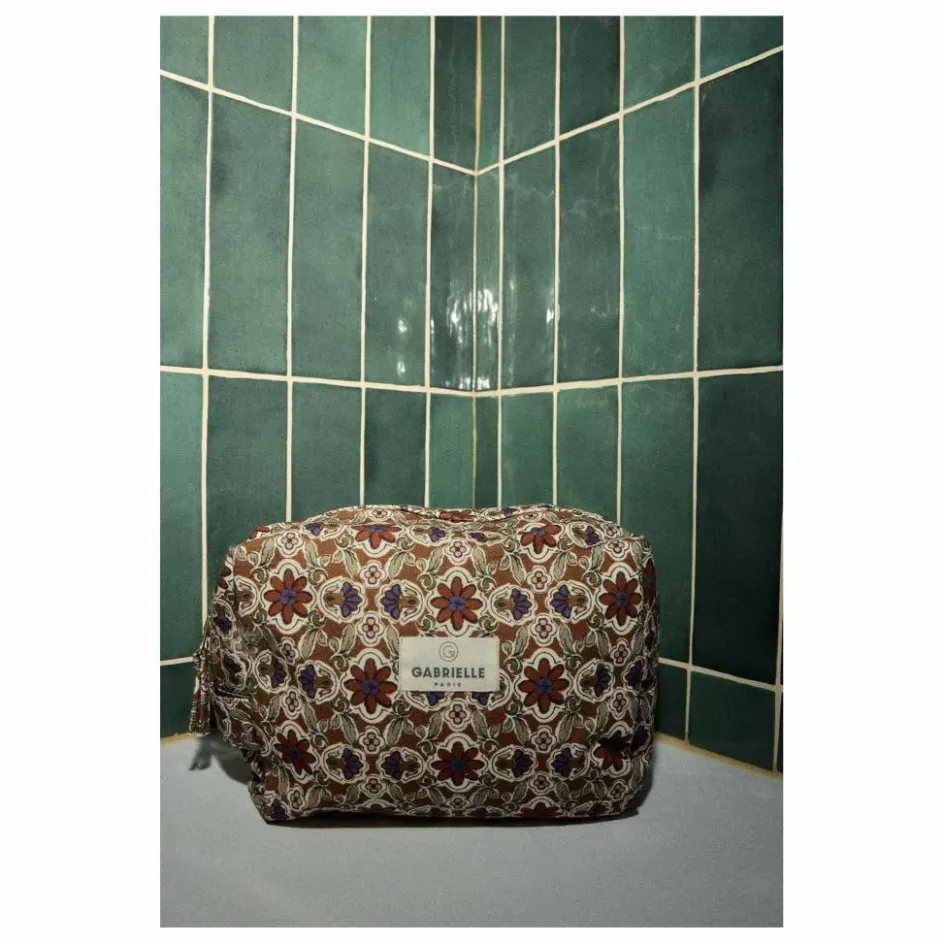 Gabrielle Paris Trousse de toilette en coton ||Femme Accessoires