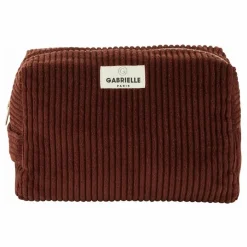 Homme/Femme Gabrielle Paris Voyage, Outdoor|Soins, Wellness*Trousse de toilette en velours côtelé |