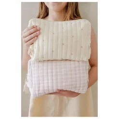 Online Trousse de toilette Ribbon en coton bio | Enfant Trousses De Toilette|Soins Bébé Et La Beauté