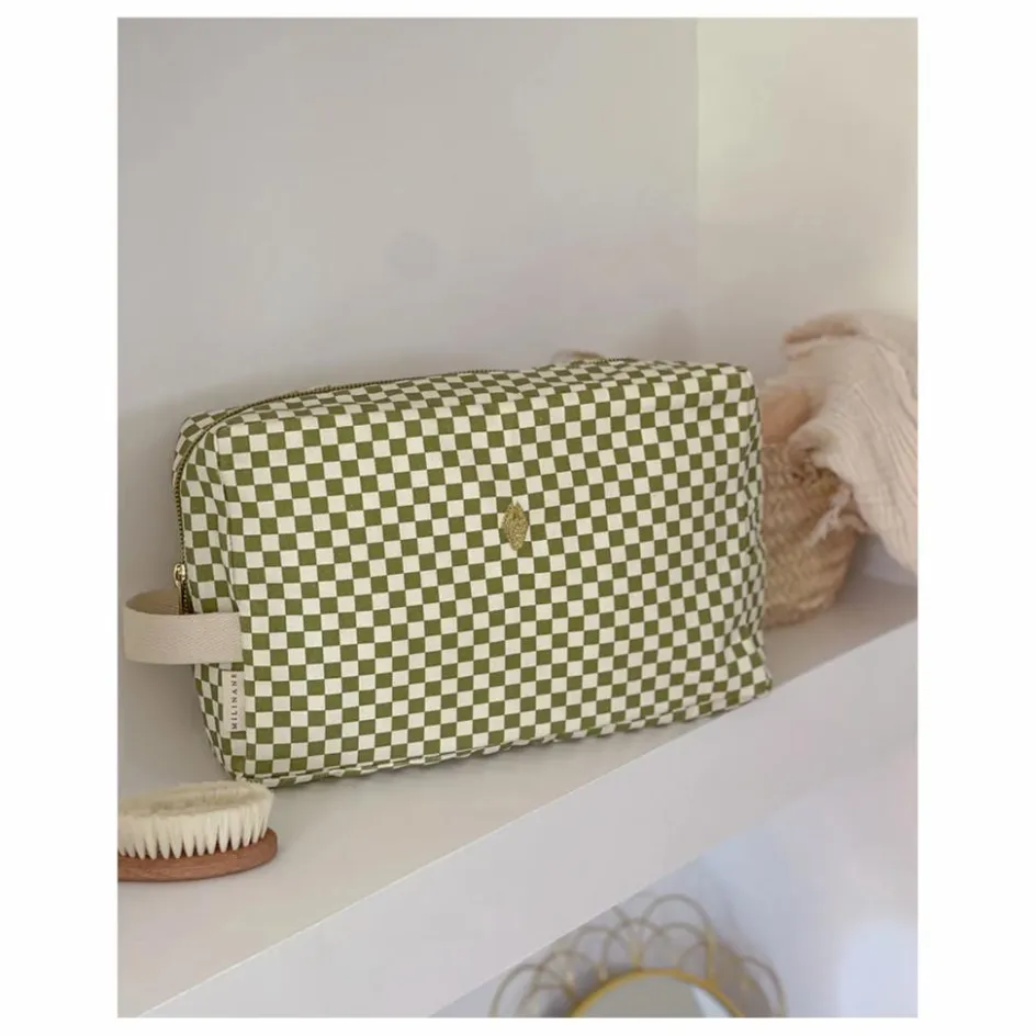 Hot Milinane Trousse de toilette Thelma | Ecru