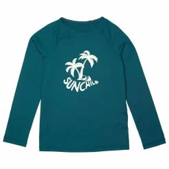 Enfant Sunchild Maillots De Bain|Maillots De Bain*T-Shirt Anti-UV Saco Palmtree |