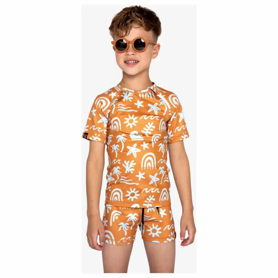 Best T-shirt Anti-UV Tropical Vibes Fibres Recyclées | Enfant Maillots De Bain|Maillots De Bain
