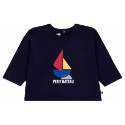Petit Bateau T-shirt Bateau Coton Bio | Bleu marine