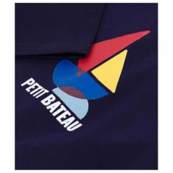 Petit Bateau T-shirt Bateau Coton Bio | Bleu marine